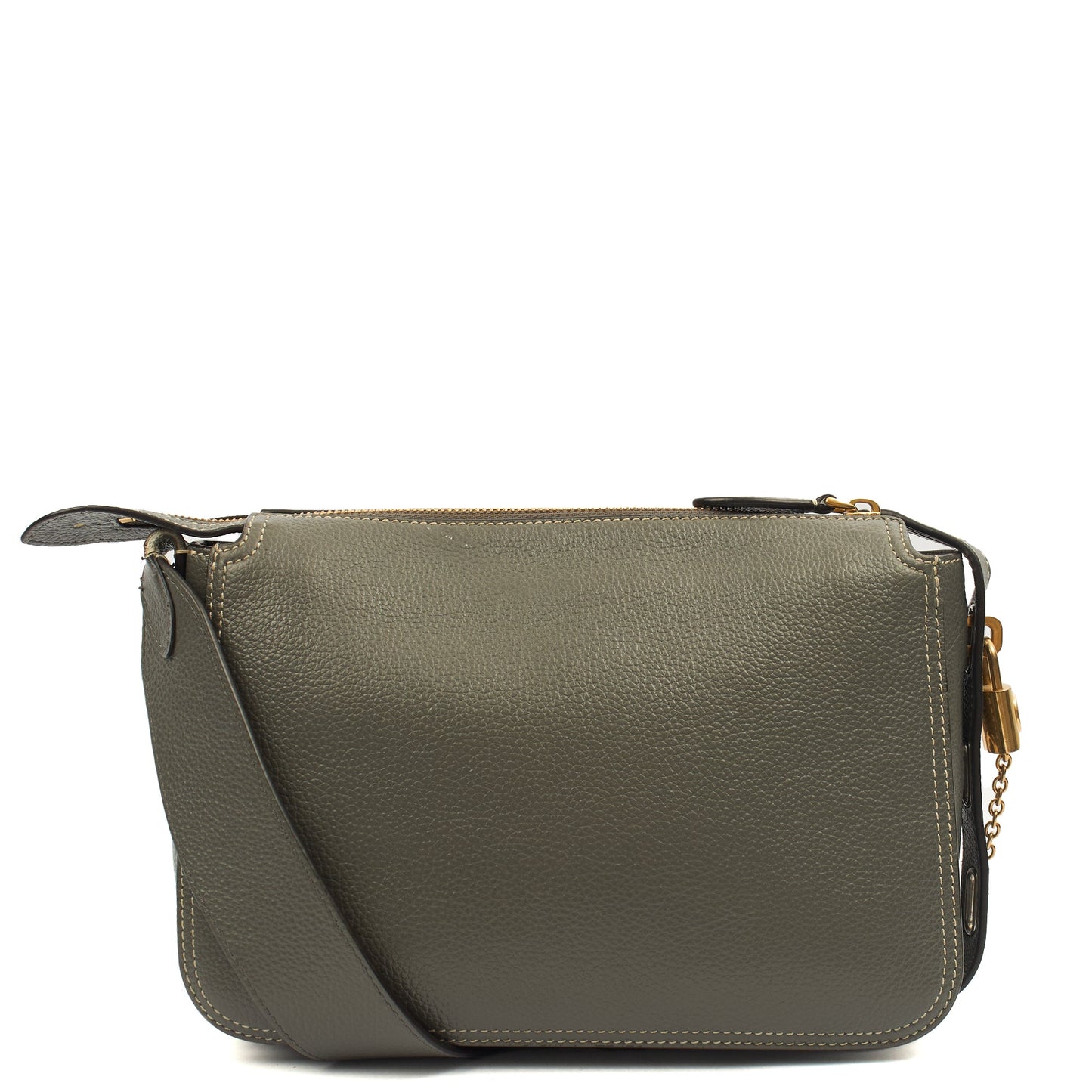 Mulberry Cross Body Billie in Grey, Calfskin Leather — Alternate View 9
