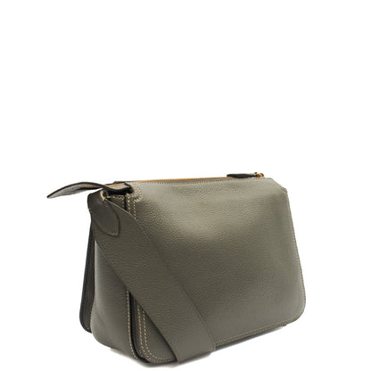 Mulberry Cross Body Billie in Grey, Calfskin Leather — Alternate View 8