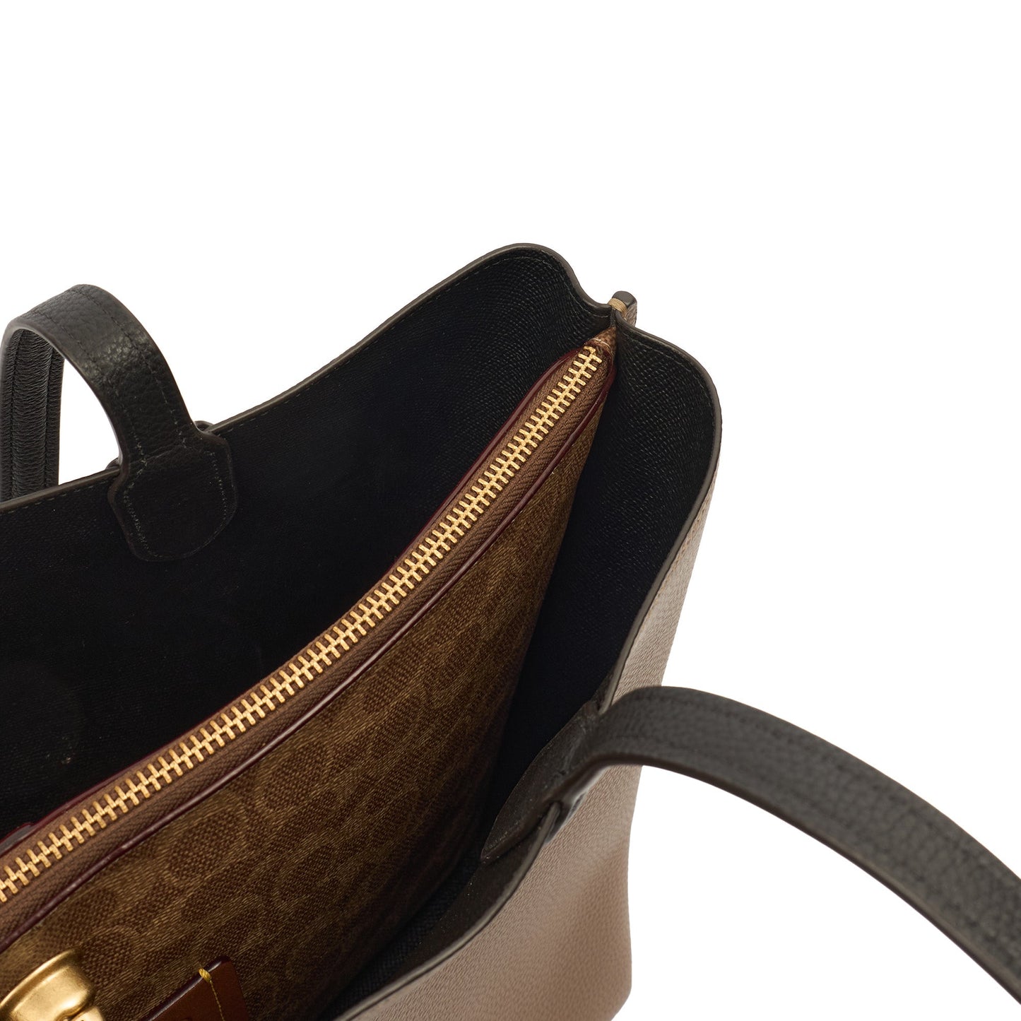 Coach Tote Willow Tote in Dark Stone, Leather — Alternate View 12