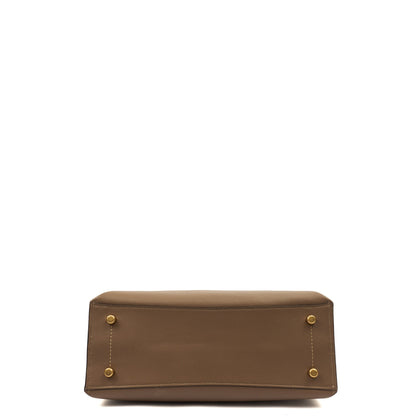 Coach Tote Willow Tote in Dark Stone, Leather — Alternate View 11