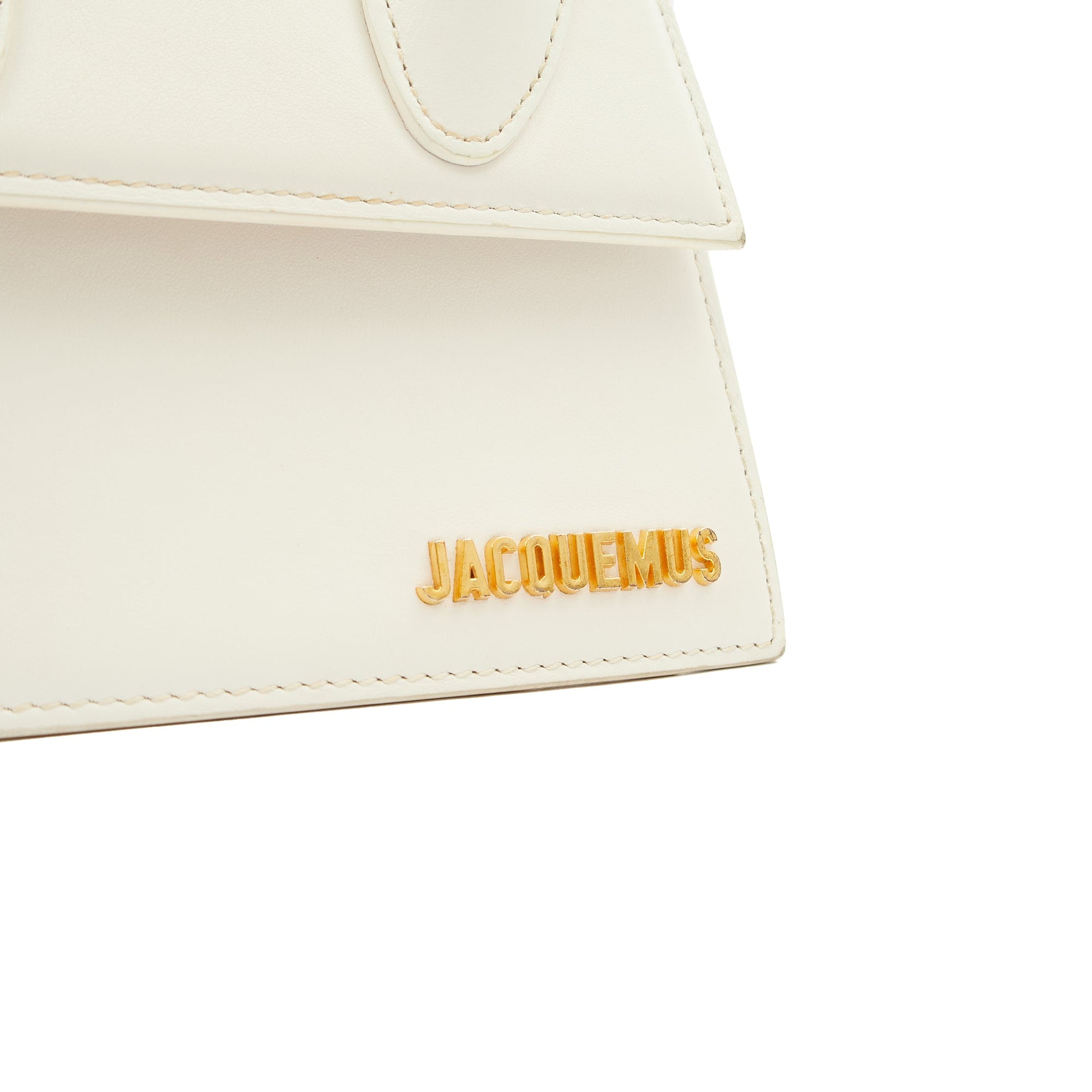 Jacquemus Cross Body Le Chiquito Moyen in White, Leather — Alternate View 18