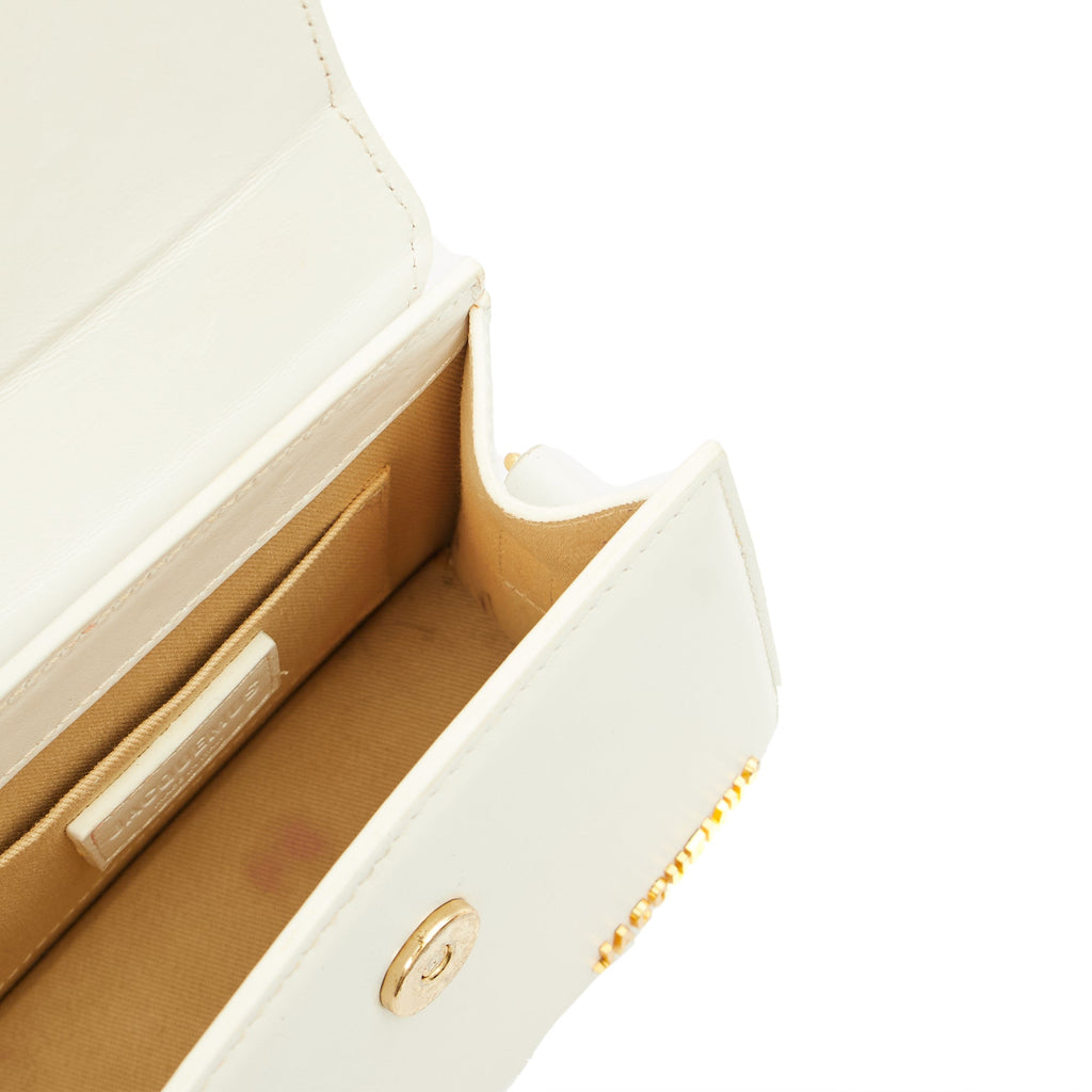 Jacquemus Cross Body Le Chiquito Moyen in White, Leather — Alternate View 17