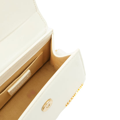 Jacquemus Cross Body Le Chiquito Moyen in White, Leather — Alternate View 11
