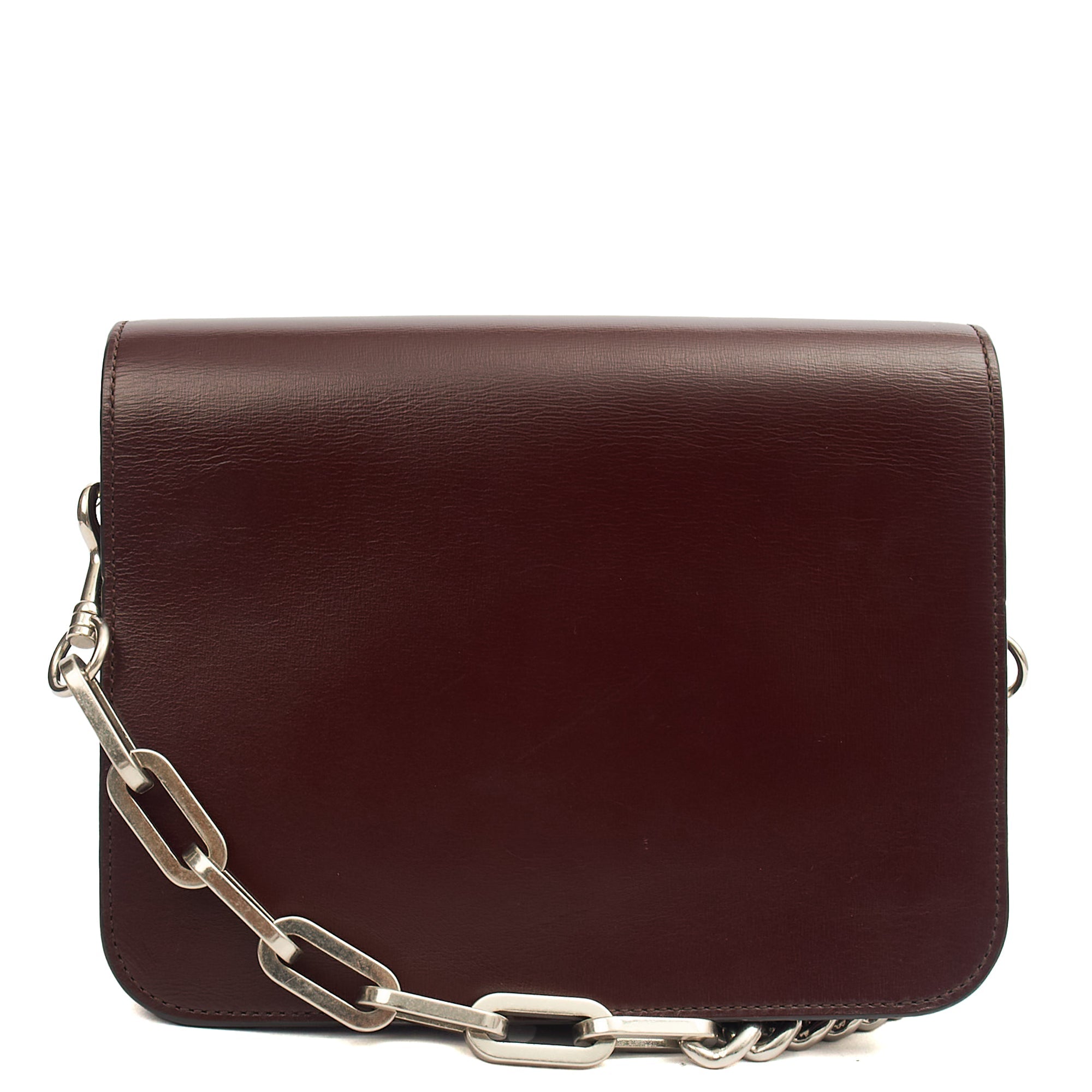 Mulberry Cross Body Clifton in Oxblood, Calfskin Leather — Back View
