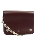 Mulberry Cross Body Clifton in Oxblood, Calfskin Leather — Front View