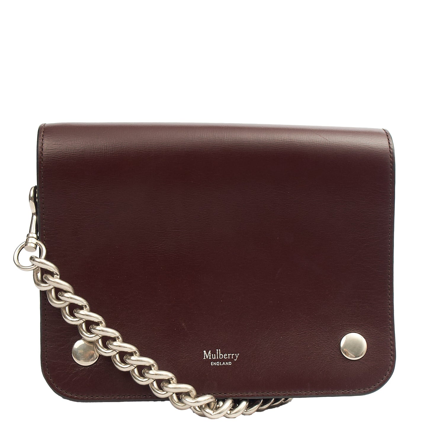 Mulberry Cross Body Clifton in Oxblood, Calfskin Leather — Alternate View 7