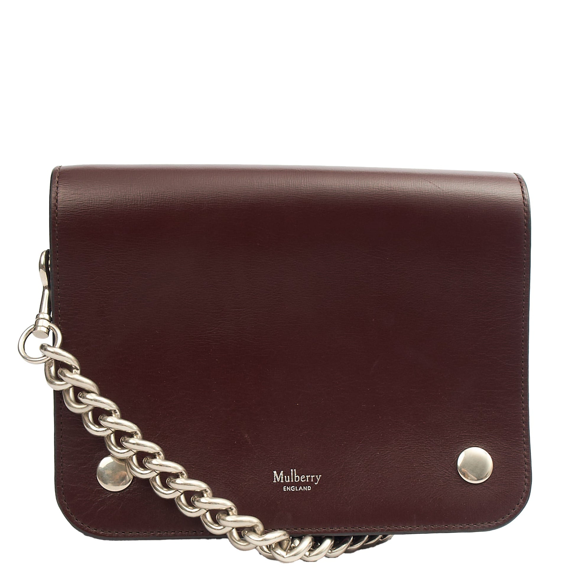 Mulberry Cross Body Clifton in Oxblood, Calfskin Leather — Alternate View 7