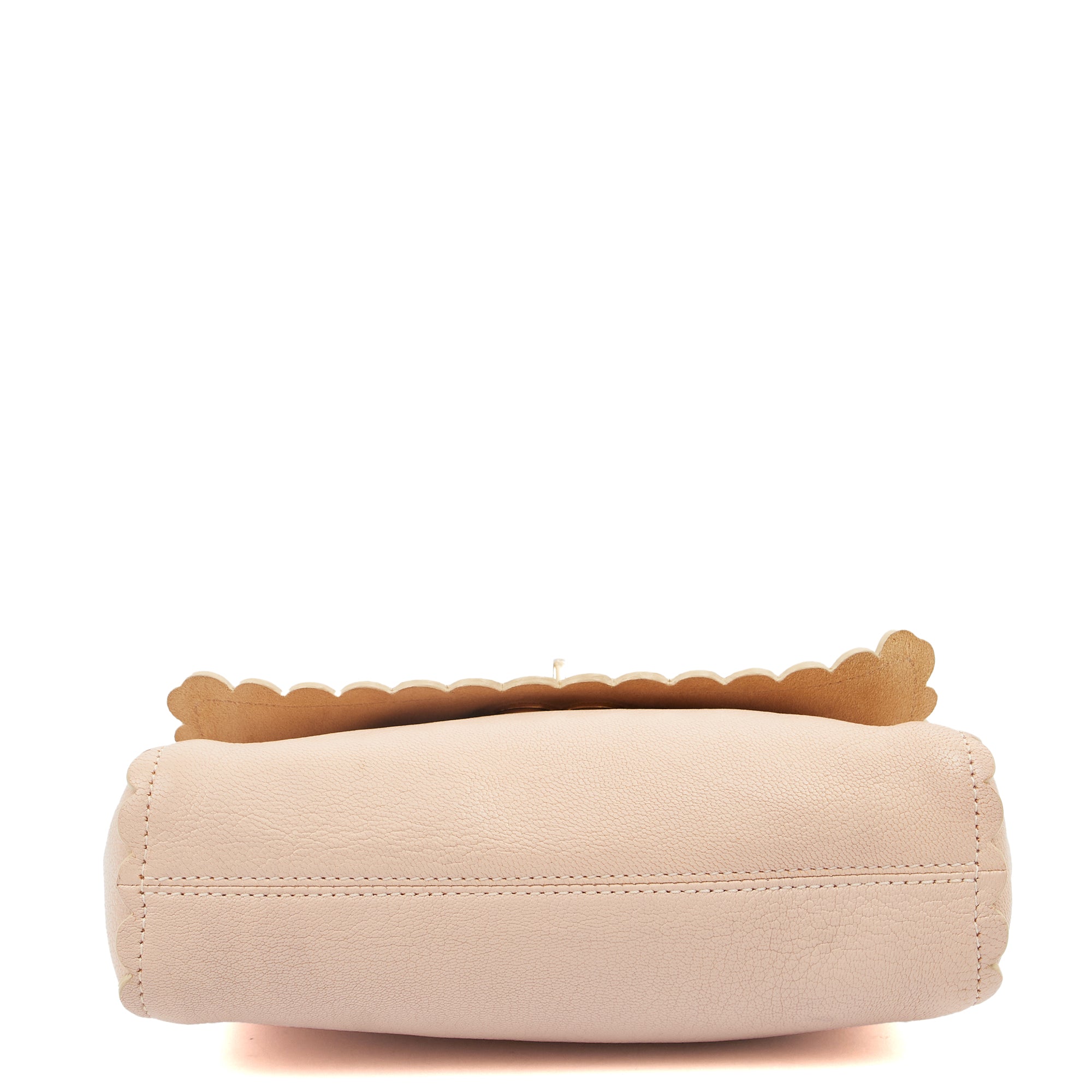 Mulberry Shoulder Bag Cecily  in Rose Water, Calfskin Leather — Top View