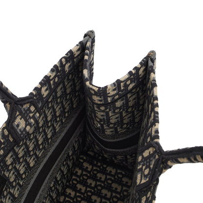 Christian Dior Tote Book Tote in Blue, Dior Oblique Embroidery — Alternate View 11