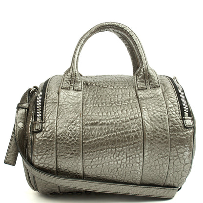 Alexander Wang Cross Body Rocco in Metallic, Leather — Back View