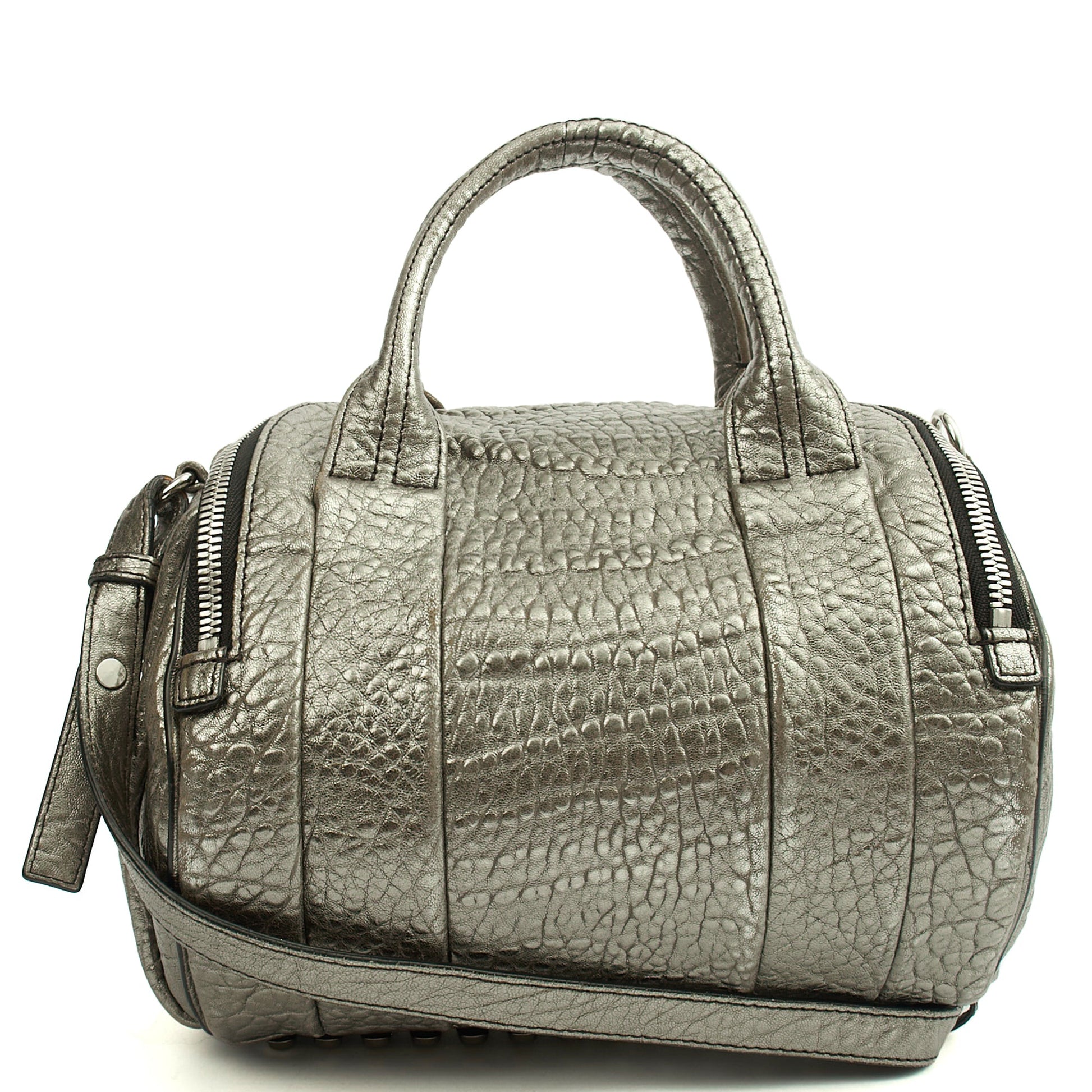 Alexander Wang Cross Body Rocco in Metallic, Leather — Alternate View 9