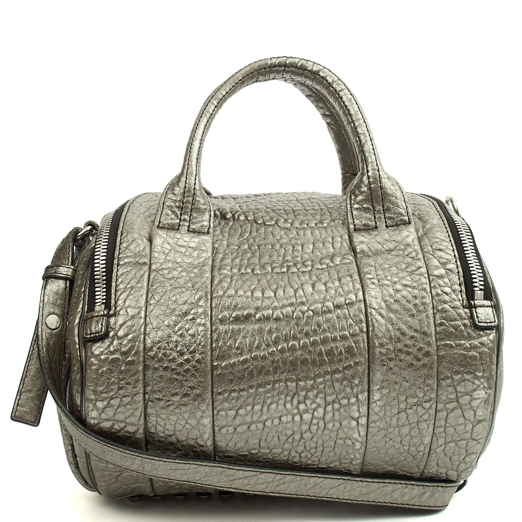 Alexander Wang Cross Body Rocco in Metallic, Leather — Alternate View 9