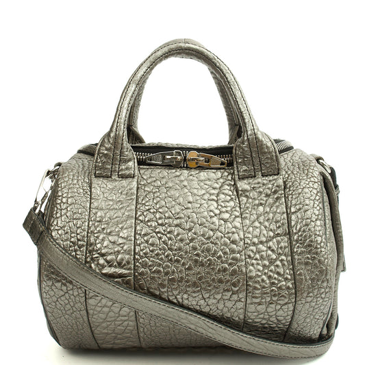 Alexander Wang Cross Body Rocco in Metallic, Leather — Front View