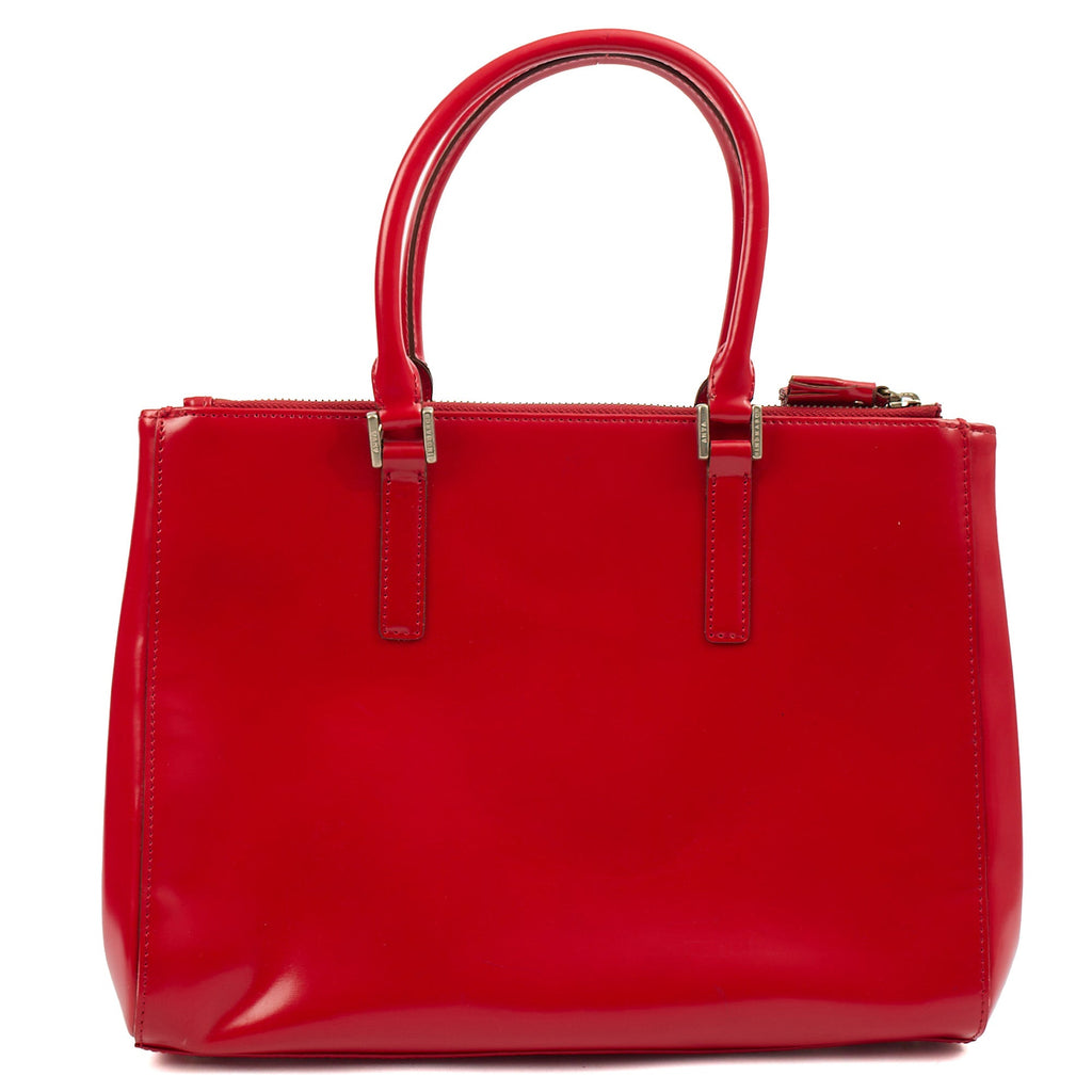 Anya Hindmarch Tote Ebury Tote in Red, Leather — Top View