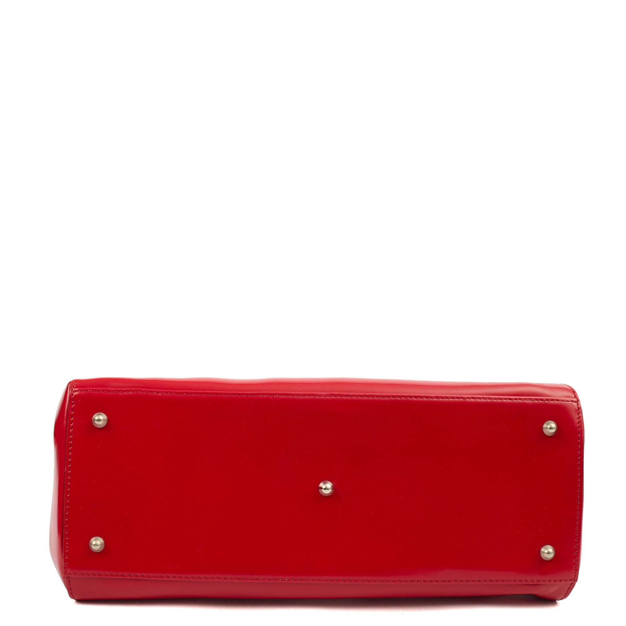 Anya Hindmarch Tote Ebury Tote in Red, Leather — Detail View