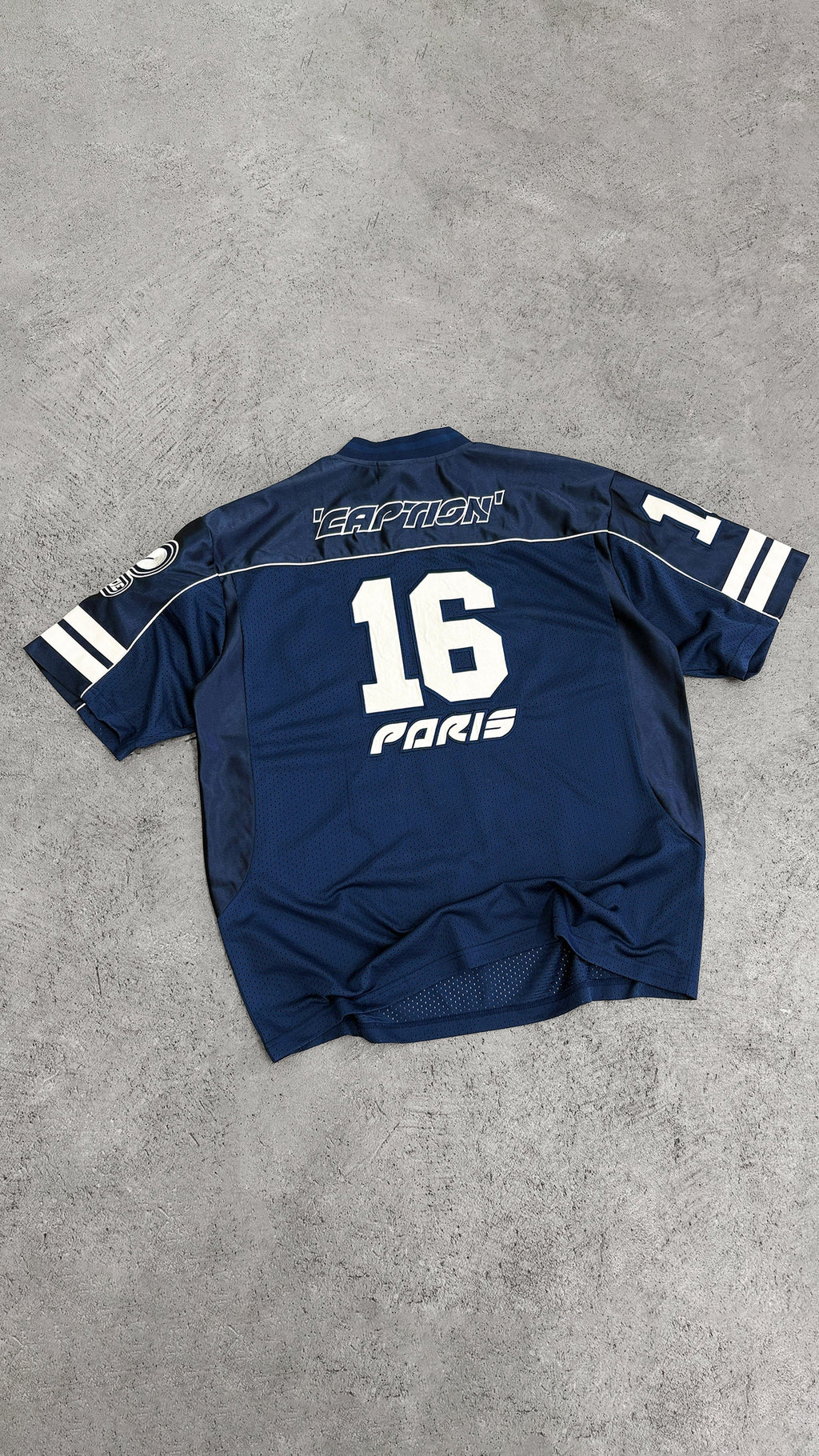 Legende Paris CORE MESH JERSEY - BLUE — XS — Detail View
