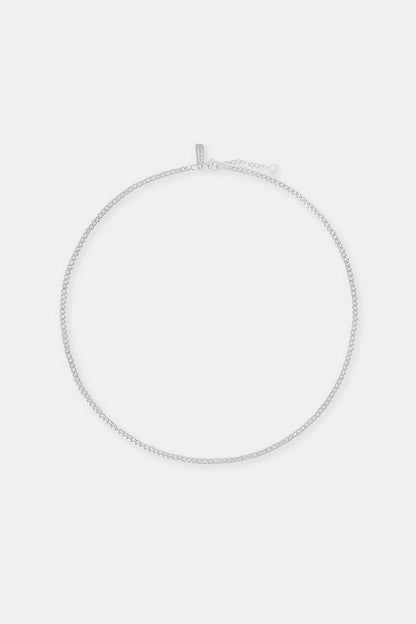 Cernucci Miami Cuban Chain - 3.5mm — 18" — Top View