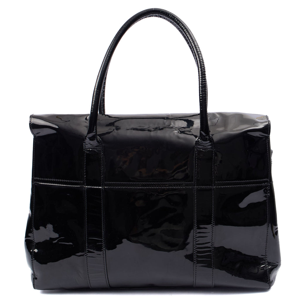 Mulberry Tote Bayswater Heritage in Black, Patent Leather — Alternate View 9