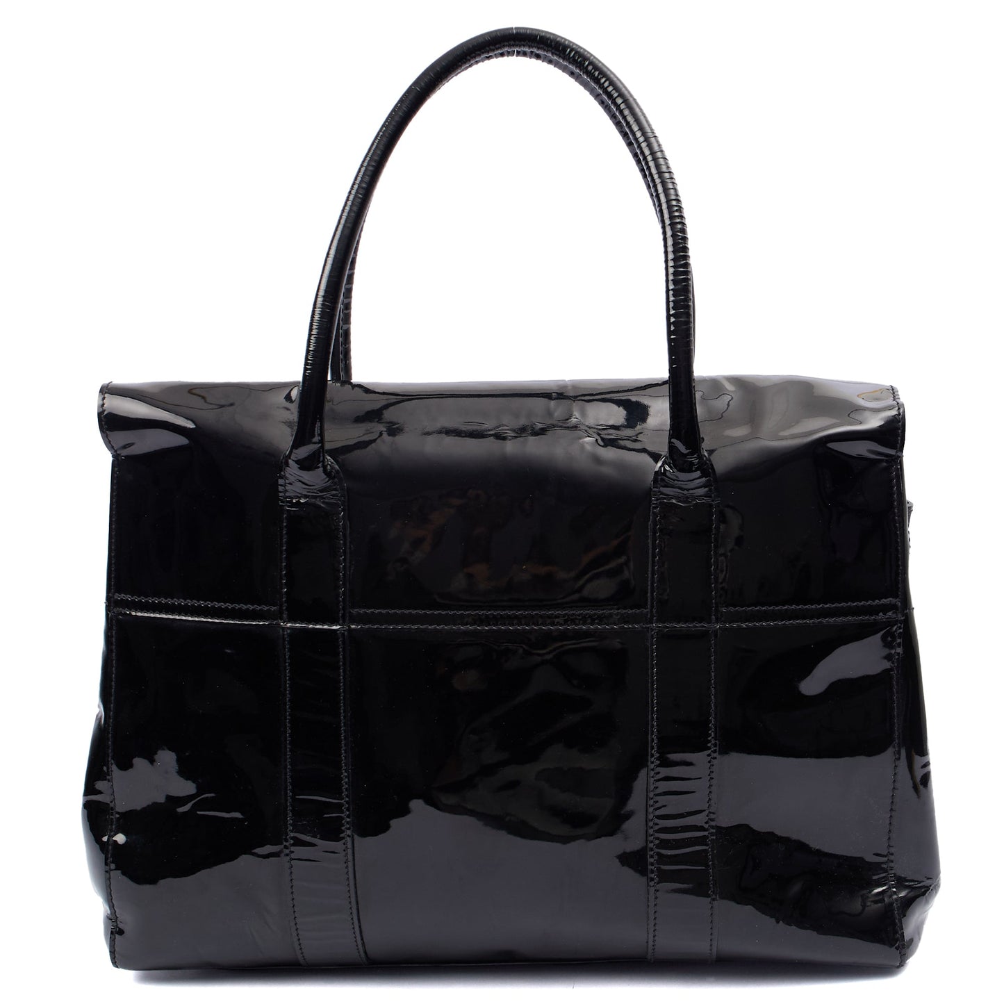Mulberry Tote Bayswater Heritage in Black, Patent Leather — Alternate View 9