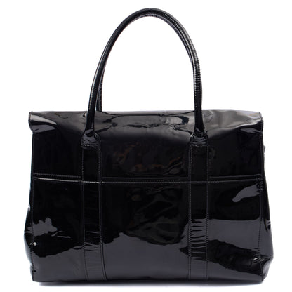 Mulberry Tote Bayswater Heritage in Black, Patent Leather — Alternate View 9