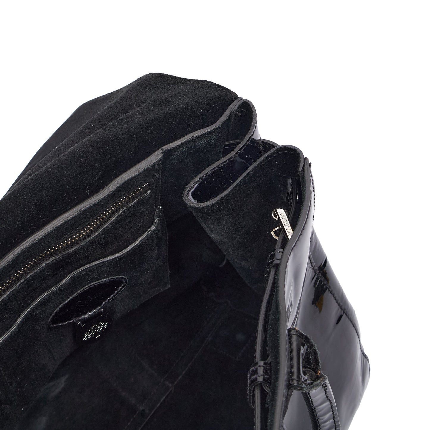 Mulberry Tote Bayswater Heritage in Black, Patent Leather — Alternate View 17