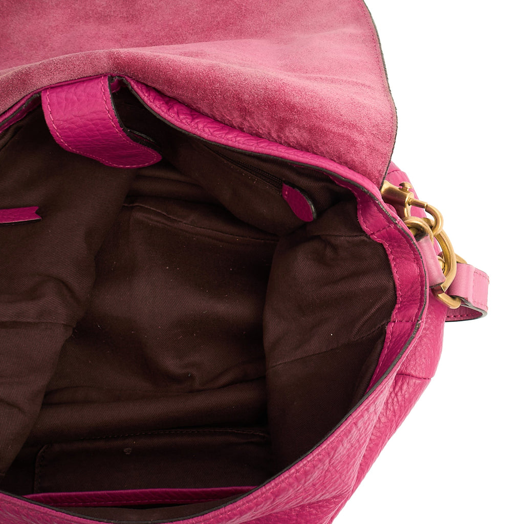 Mulberry Satchel Effie Satchel in Pink, Calfskin Leather — Alternate View 11