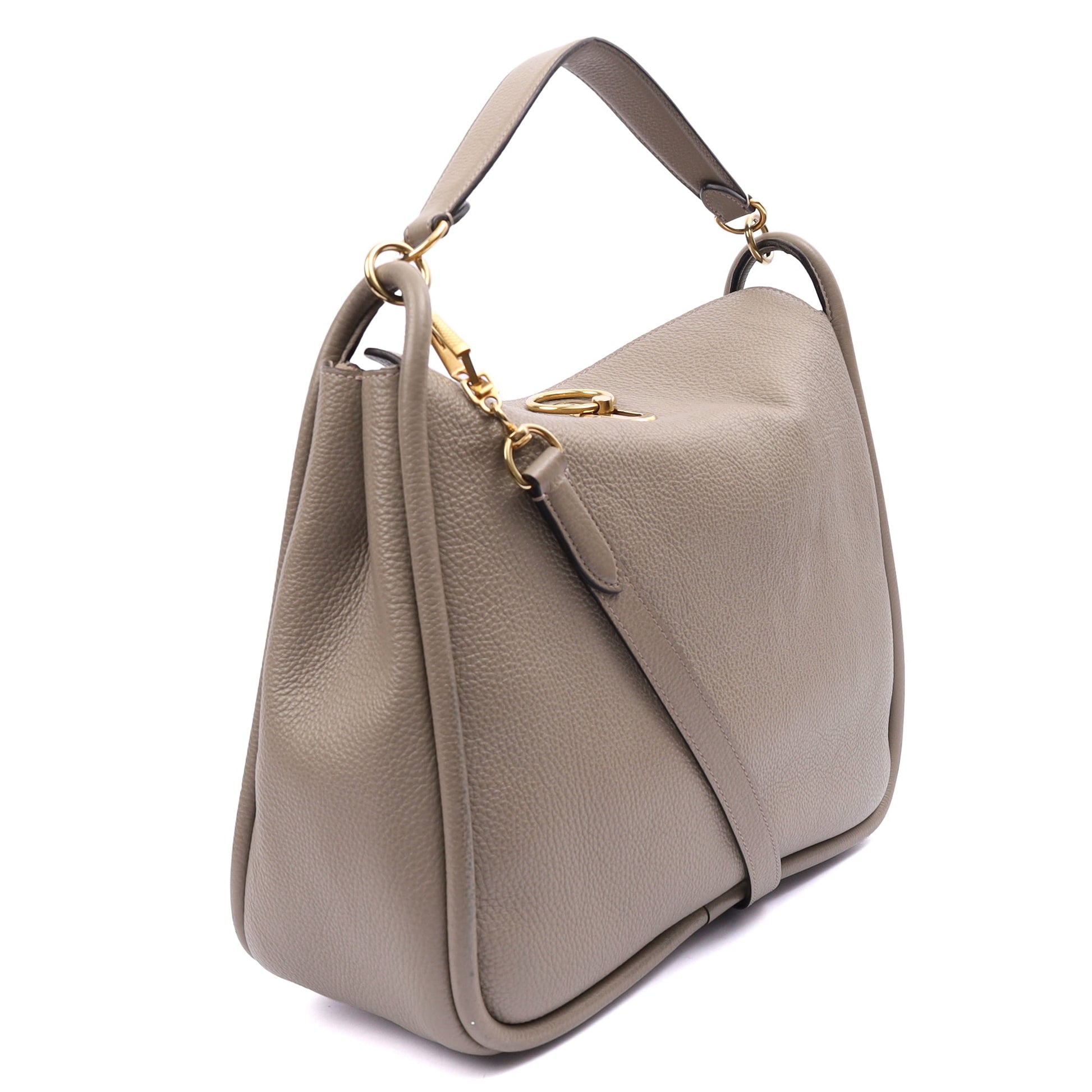 Mulberry Shoulder Bag Leighton in Grey, Leather — Alternate View 14