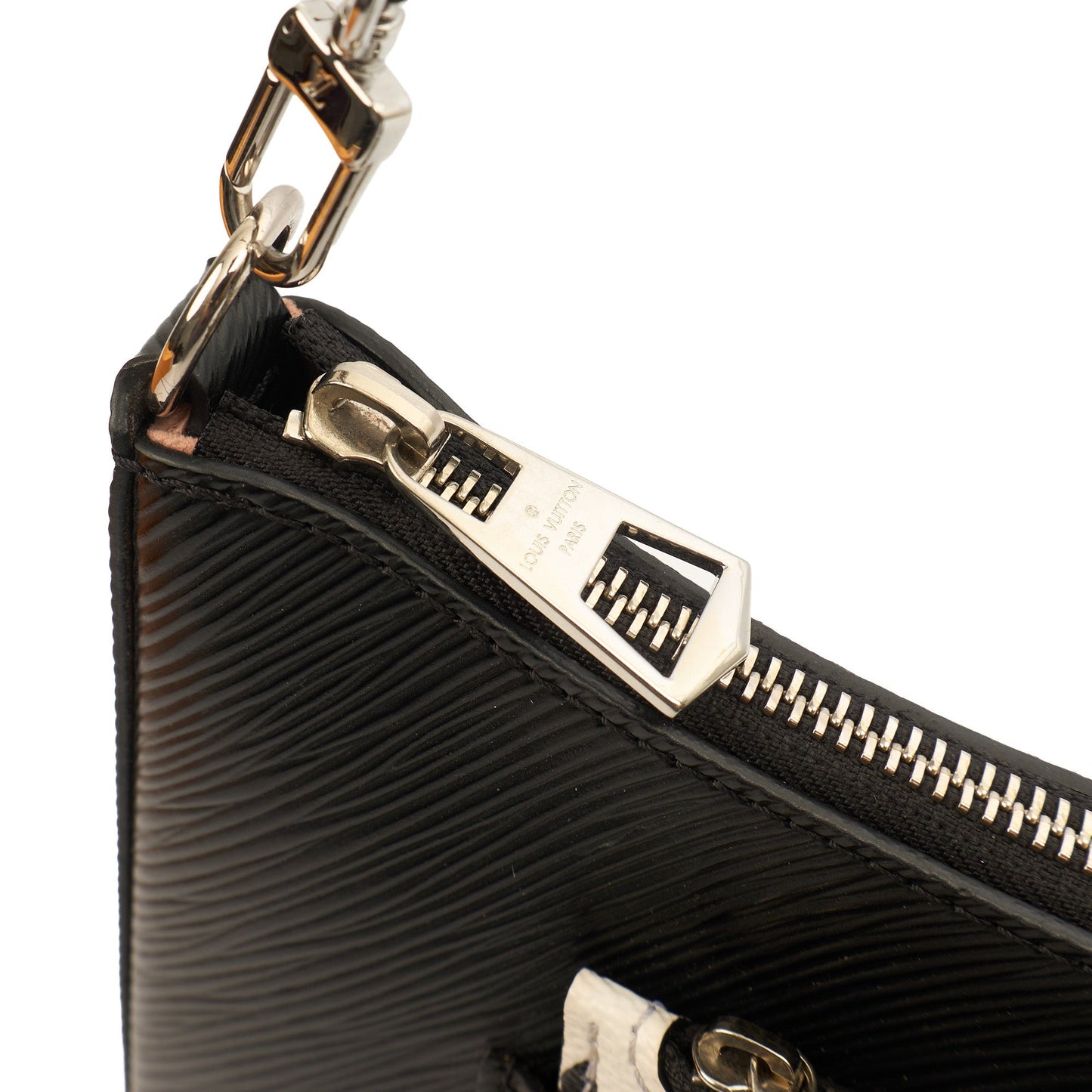 Louis Vuitton Cross Body Marelle Bag in Black, Epi Leather — Lifestyle View