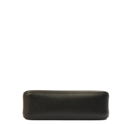 Louis Vuitton Cross Body Marelle Bag in Black, Epi Leather — Detail View