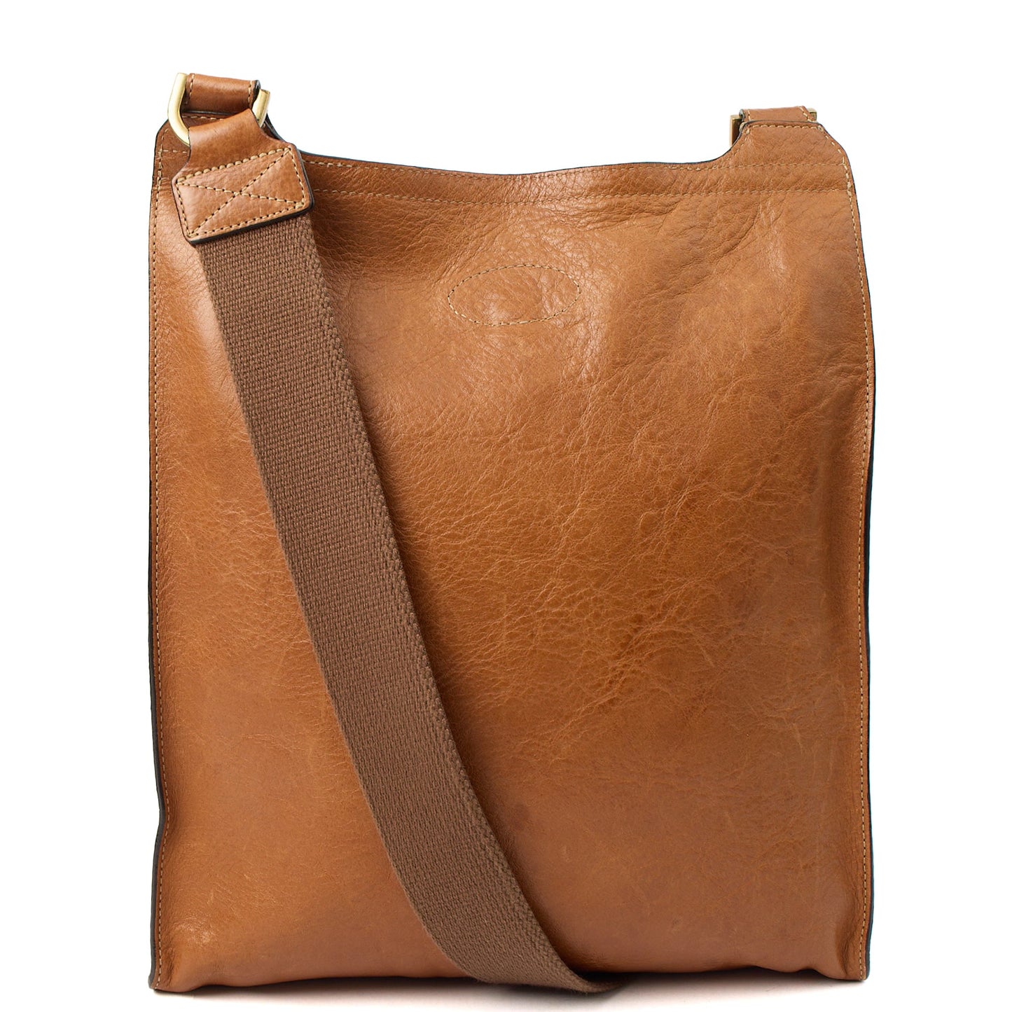 Mulberry Cross Body Antony - Large in Oak, Calfskin Leather — Top View