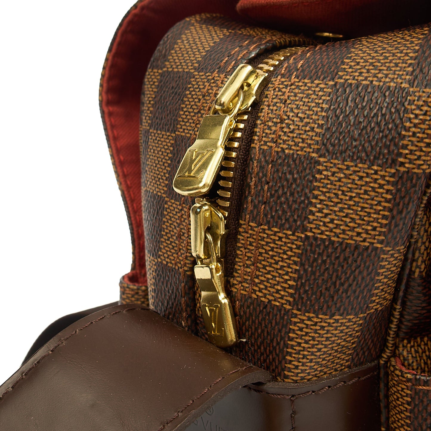 Louis Vuitton Shoulder Bag Naviglio in Damier, Canvas — Lifestyle View