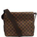 Louis Vuitton Shoulder Bag Naviglio in Damier, Canvas — Front View