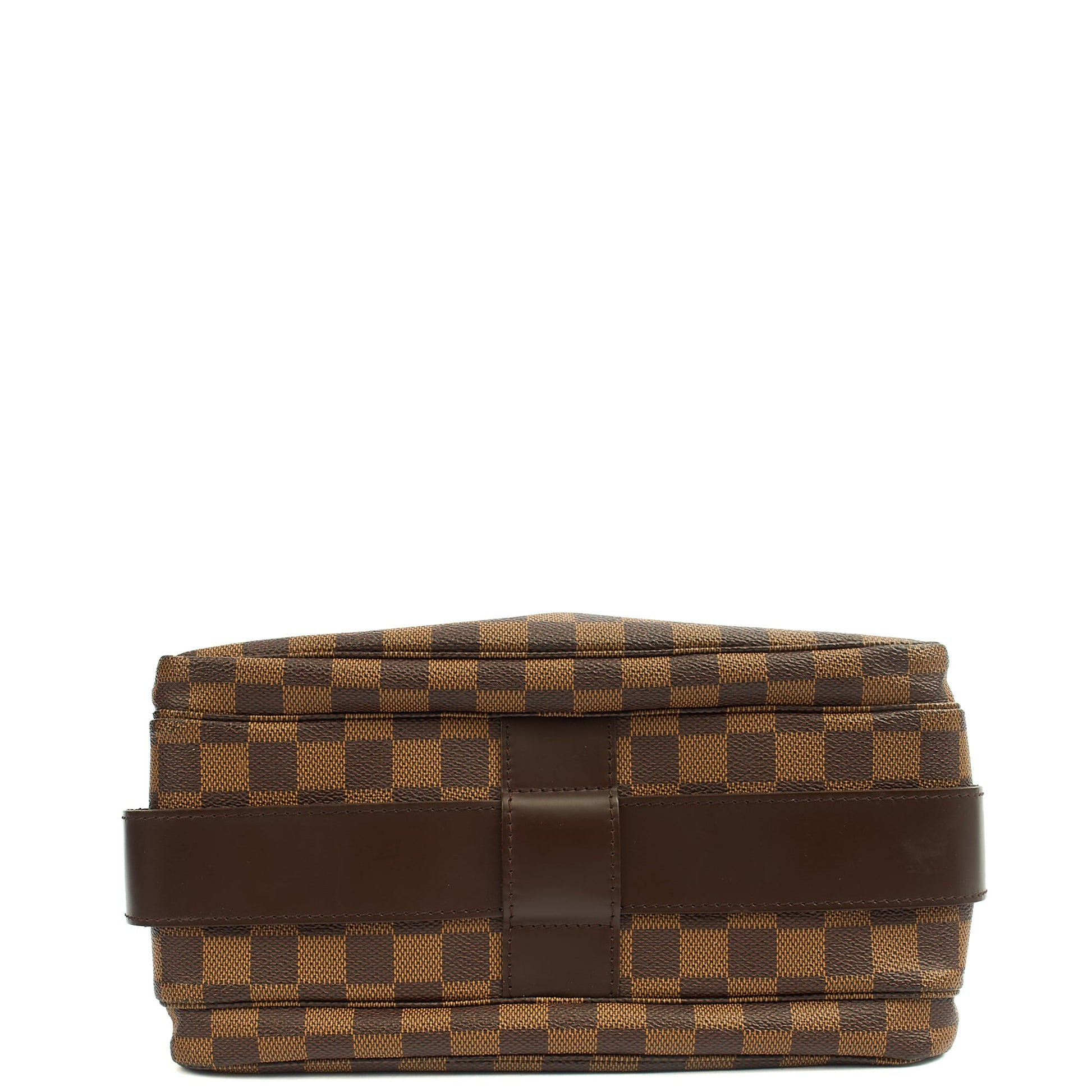 Louis Vuitton Shoulder Bag Naviglio in Damier, Canvas — Top View