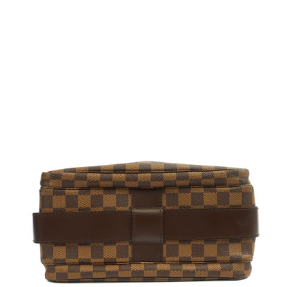 Louis Vuitton Shoulder Bag Naviglio in Damier, Canvas — Top View
