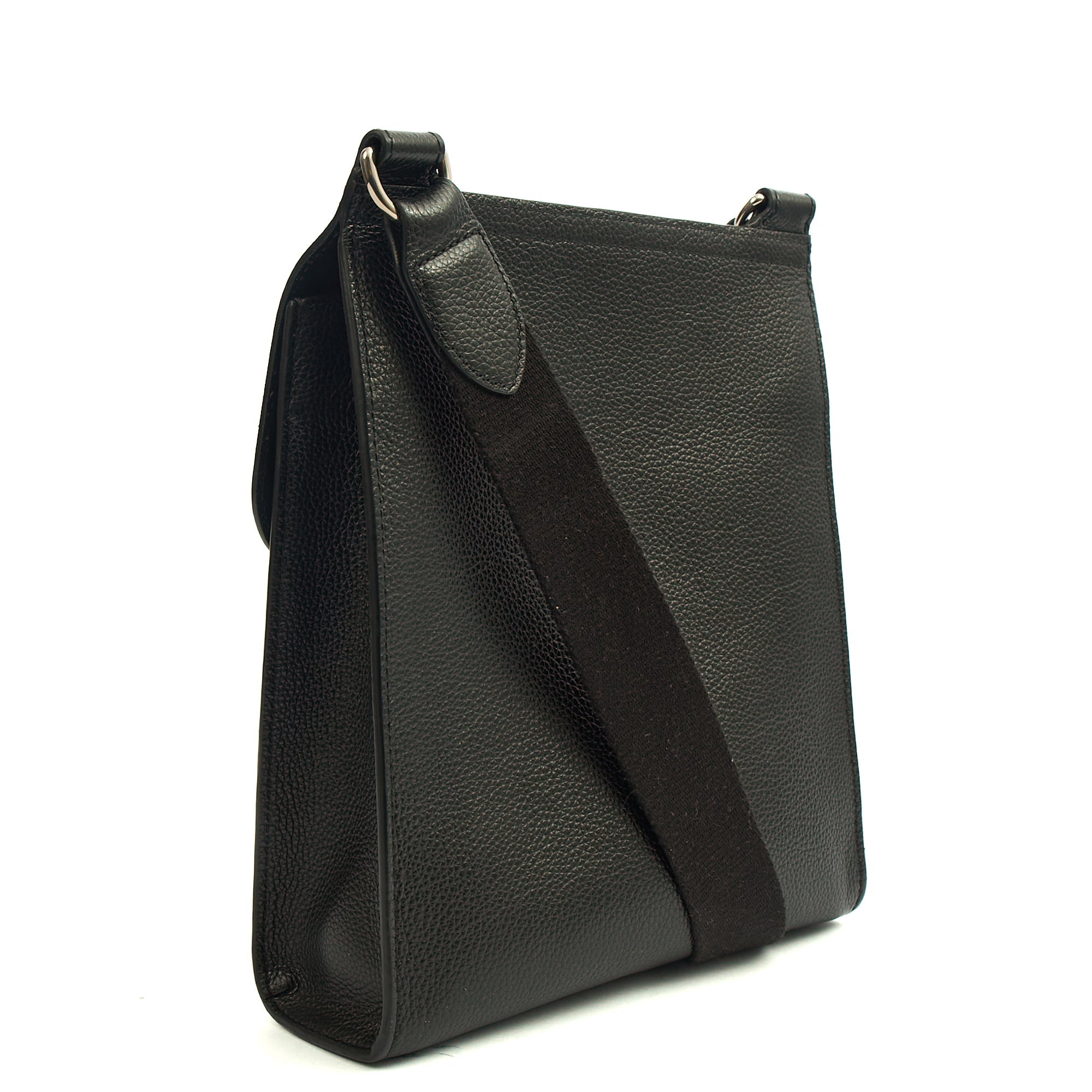 Mulberry Cross Body Antony in Black, Leather — Back View