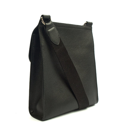 Mulberry Cross Body Antony in Black, Leather — Back View