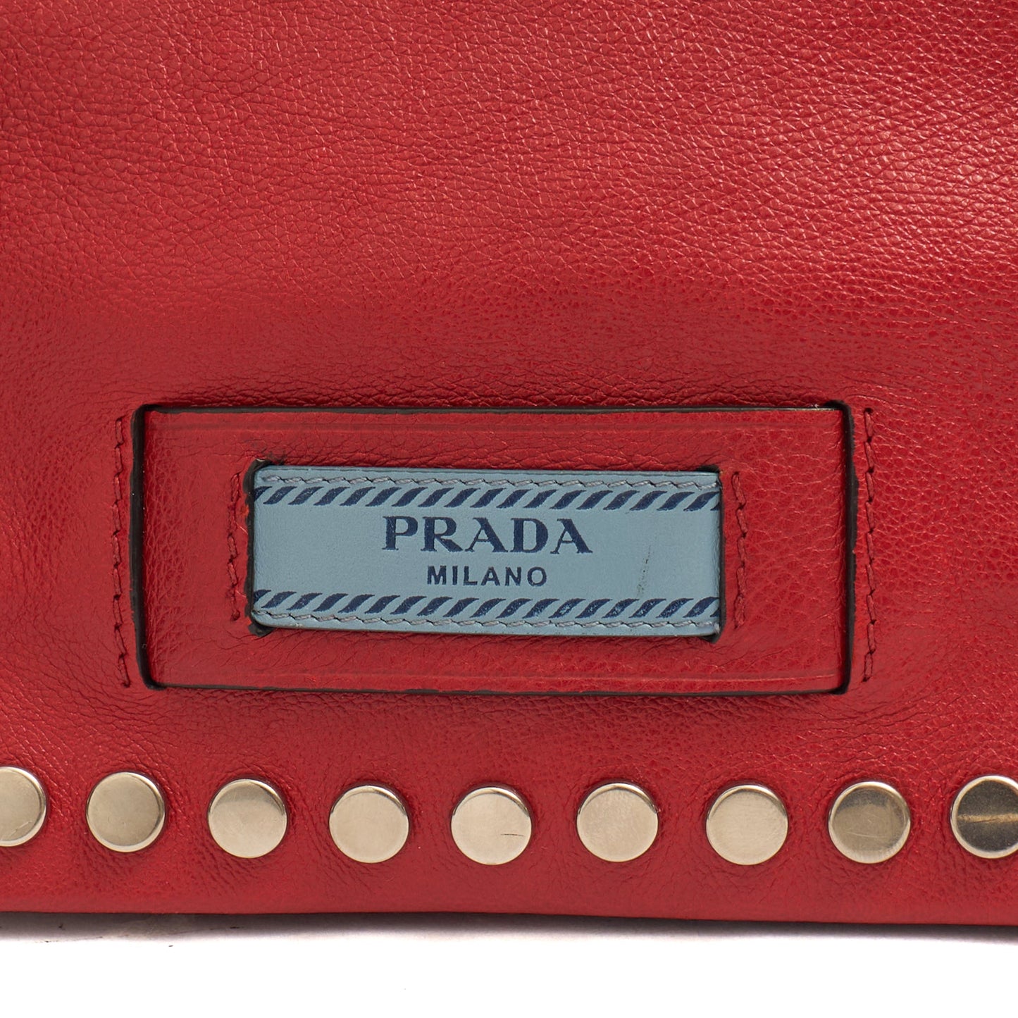 Prada Shoulder Bag Shoulder Bag in Fiery Red , Calfskin — Alternate View 7