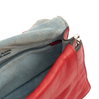 Prada Shoulder Bag Shoulder Bag in Fiery Red , Calfskin — Alternate View 8