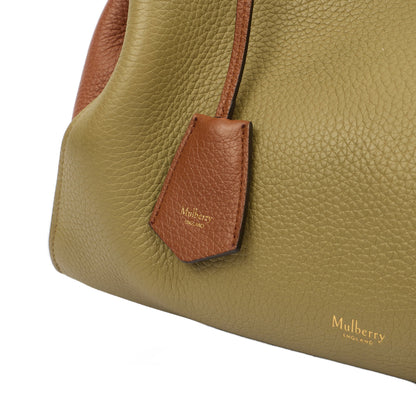 Mulberry Tote Iris - Large in Green and Oak, Calfskin Leather — Alternate View 20