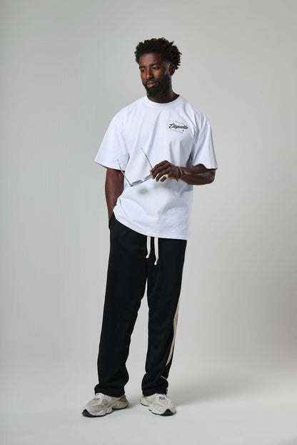 Etiquette The Rose Tee 'White' — Off White — Size S — Back View