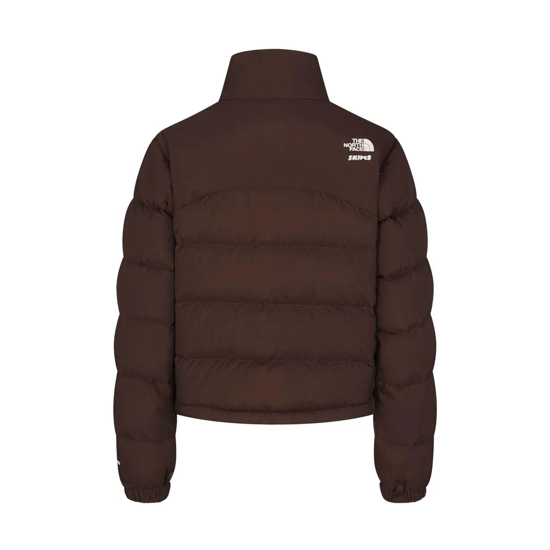 SKIMS x The North Face Retro 2000 Nuptse Jacket 'Cocoa' — XXS — Side View