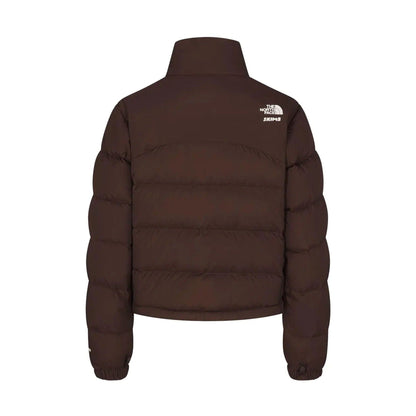 SKIMS x The North Face Retro 2000 Nuptse Jacket 'Cocoa' — XXS — Side View