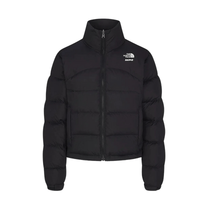SKIMS x The North Face Retro 2000 Nuptse Jacket 'Onyx' — XXS — Front View