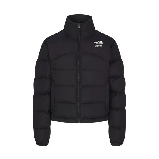 SKIMS x The North Face Retro 2000 Nuptse Jacket 'Onyx' — XXS — Front View