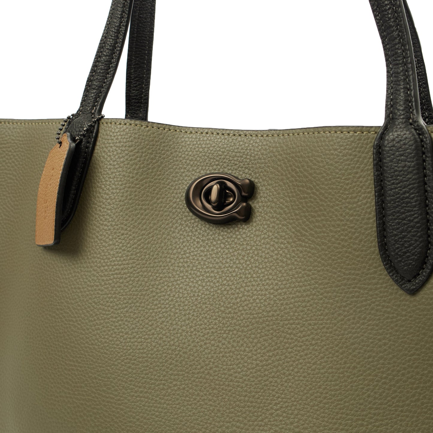 Coach Tote Willow Tote in Green, Leather — Alternate View 12