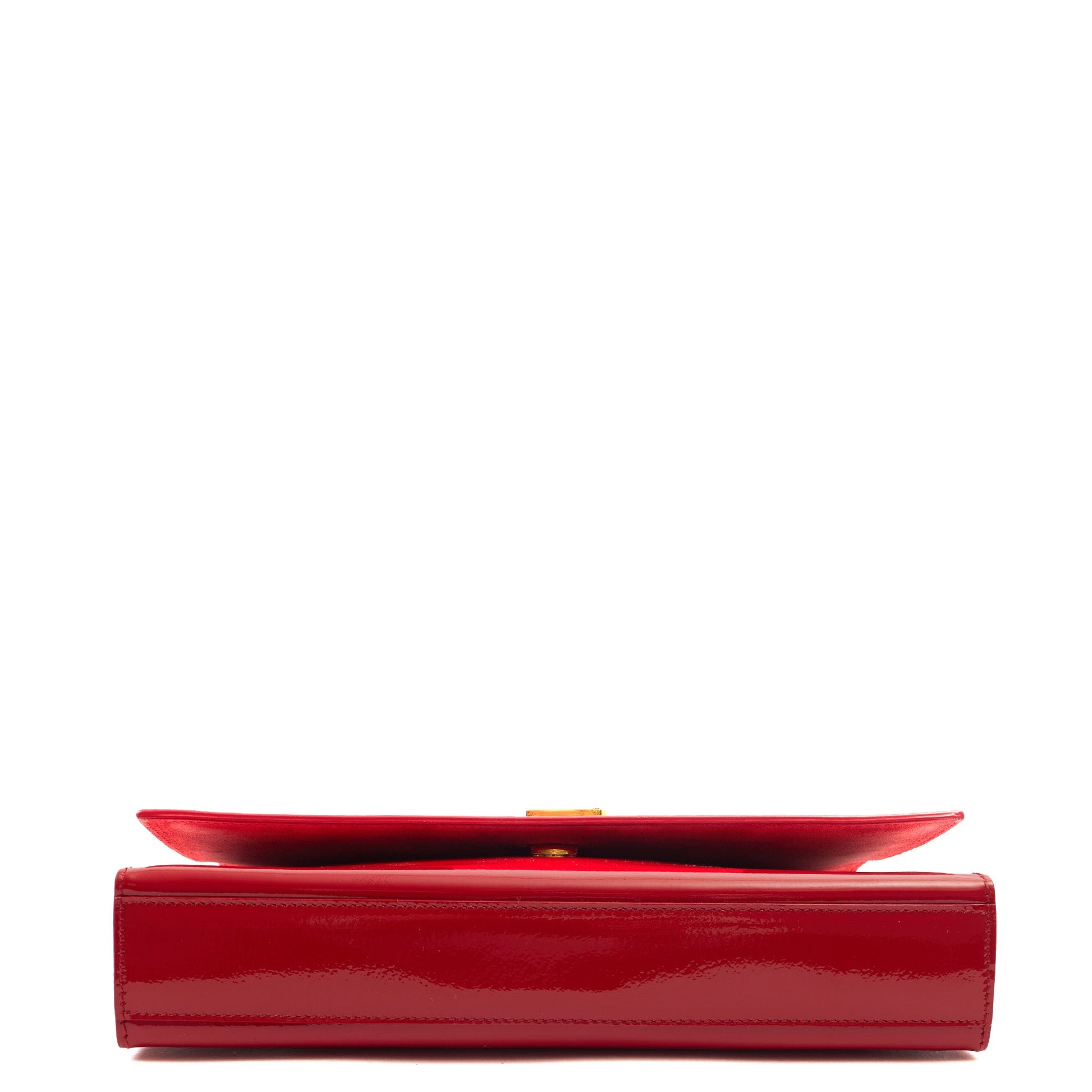 Saint Laurent Cross Body Kate Medium in Red, Patent Leather — Alternate View 16