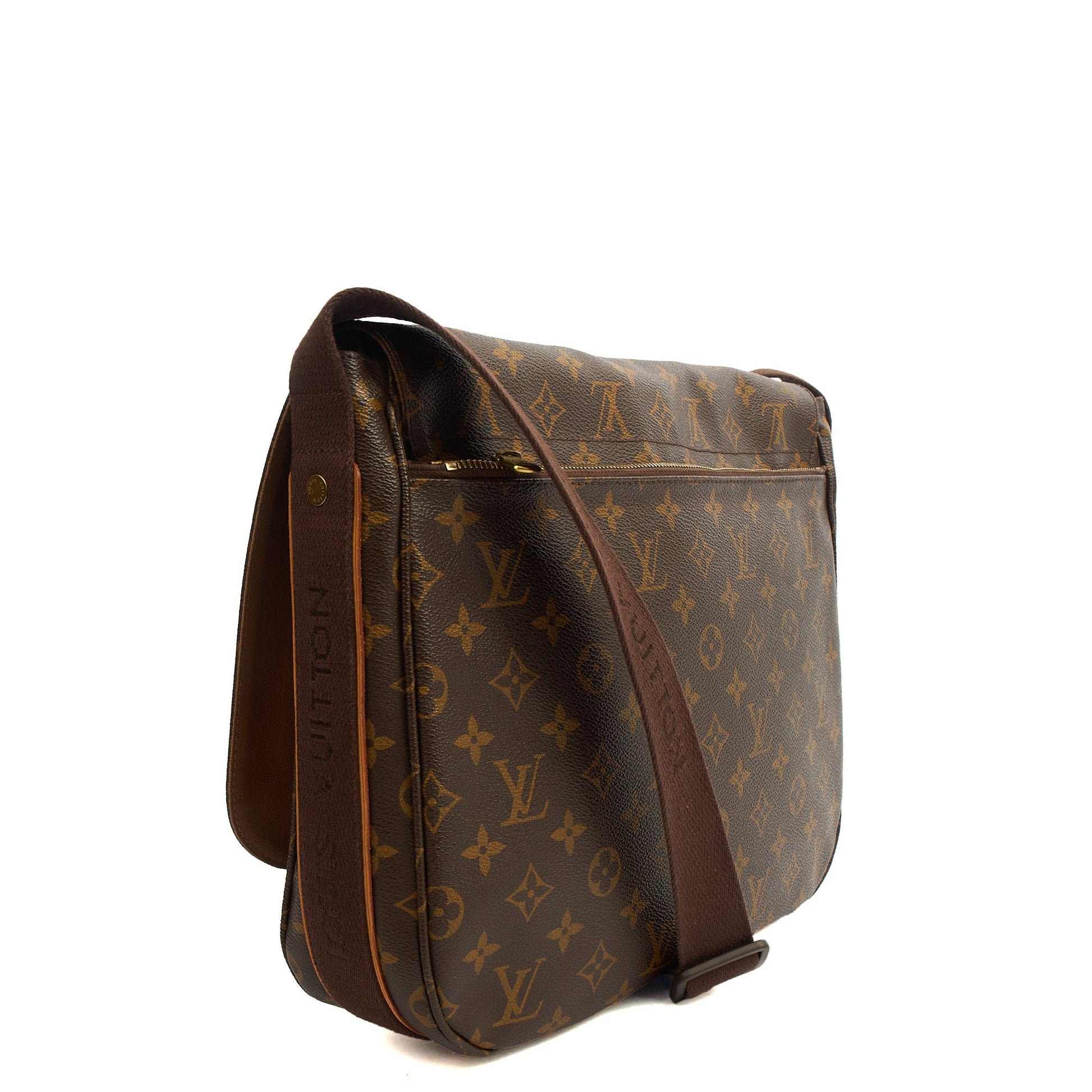 Louis Vuitton Cross Body Beaubourg in Monogram, Canvas — Back View