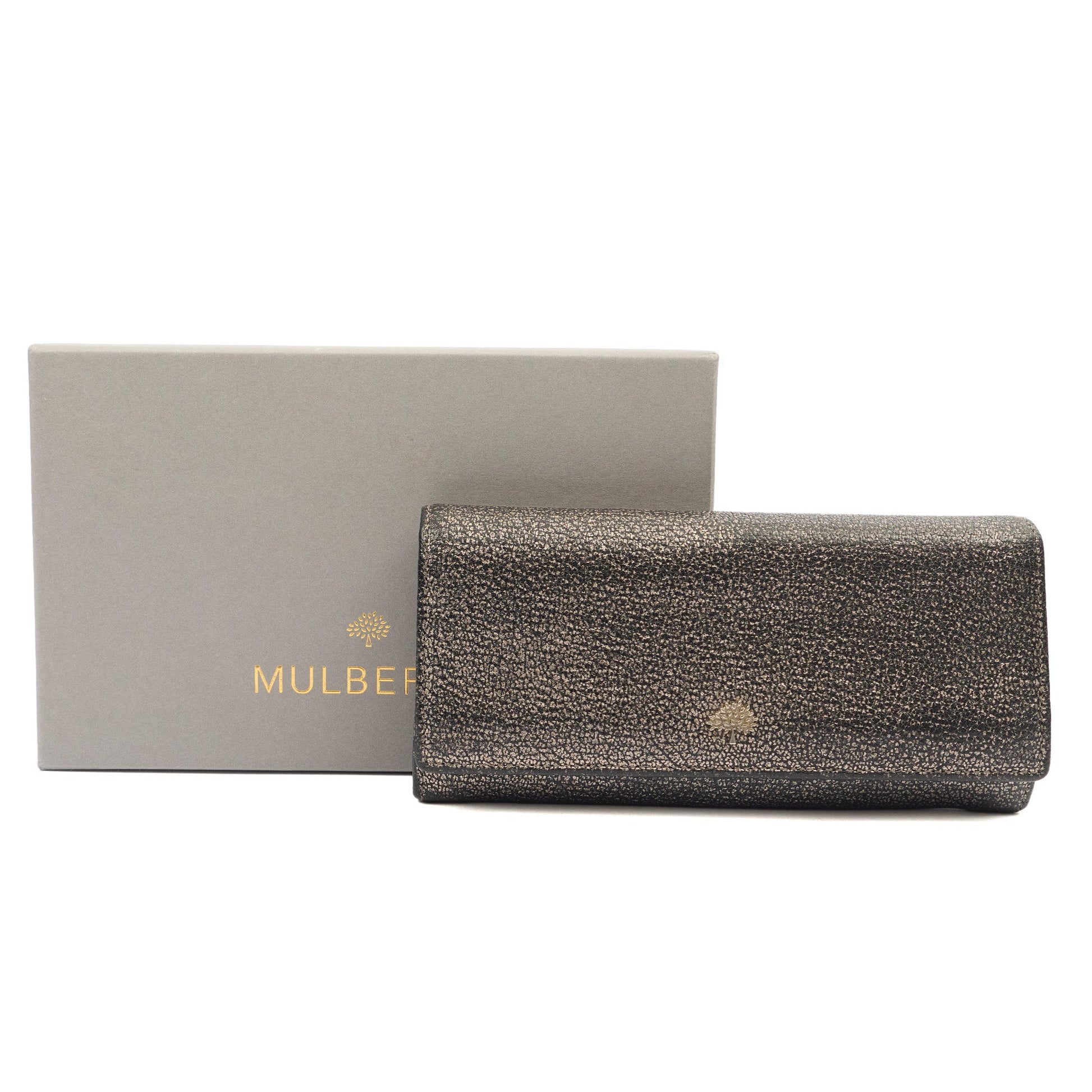 Mulberry Purse Wallet in Metallic, Leather — Alternate View 13