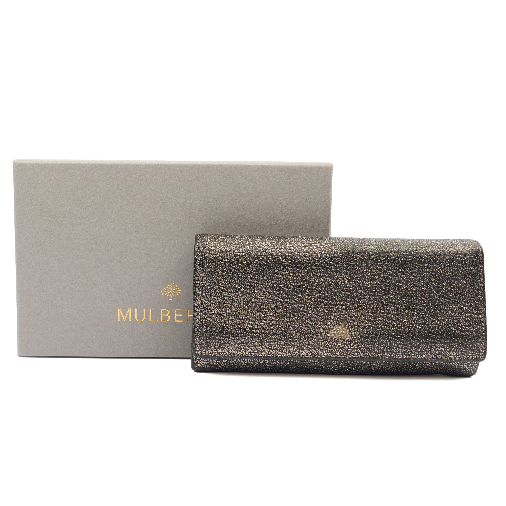 Mulberry Purse Wallet in Metallic, Leather — Alternate View 13