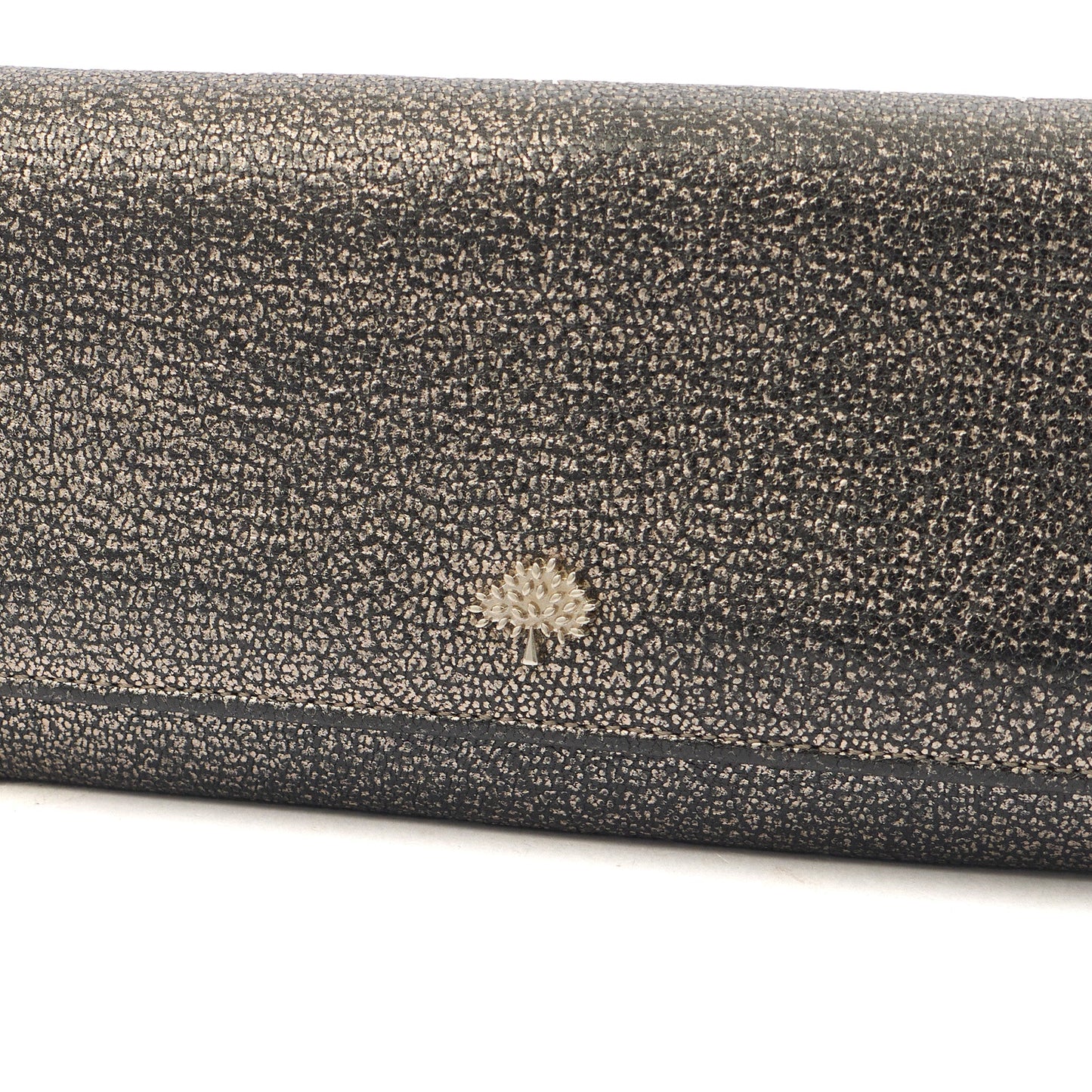 Mulberry Purse Wallet in Metallic, Leather — Detail View